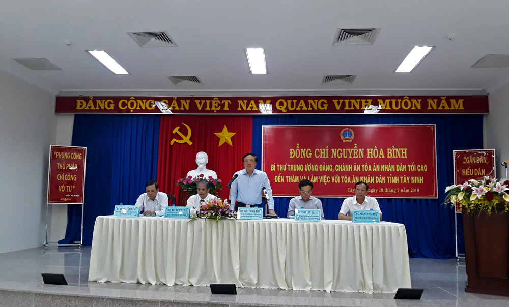 Tây Ninh cần chú trọng đào tạo, nâng cao chất lượng đội ngũ thẩm phán