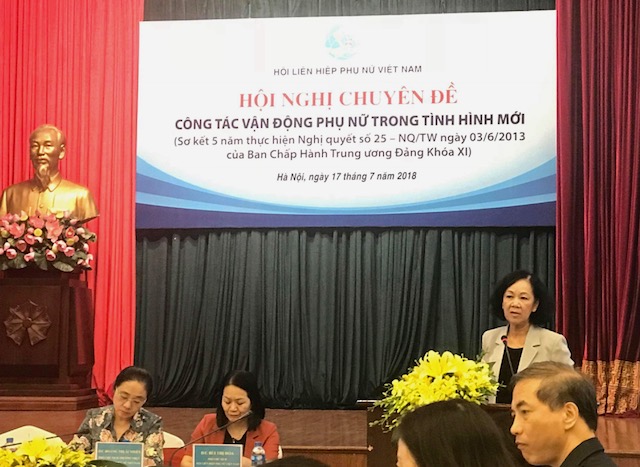 Tổ chức nhiều hoạt động nhằm hỗ trợ các đối tượng hội viên, phụ nữ ở các địa bàn khác nhau