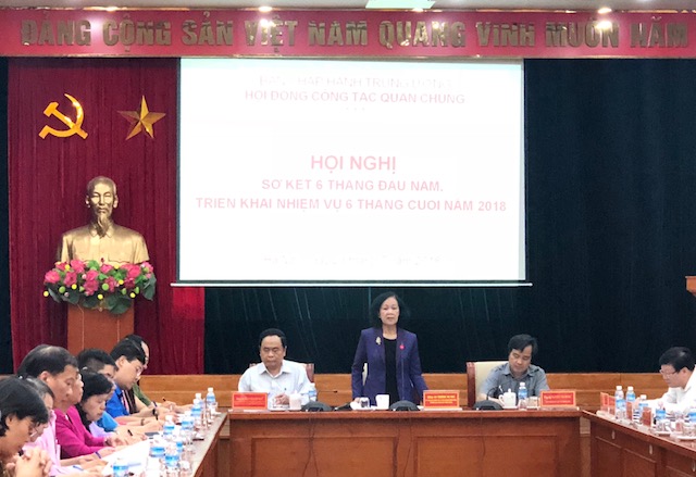 Hoạt động của các tổ chức quần chúng phải thực chất, sát thực tiễn