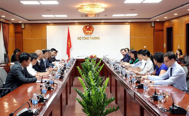 Hội đồng Kinh doanh Hoa Kỳ - ASEAN làm việc với Bộ Công Thương