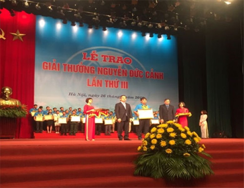 Người lao động BSR được trao Giải thưởng Nguyễn Đức Cảnh lần thứ III năm 2018