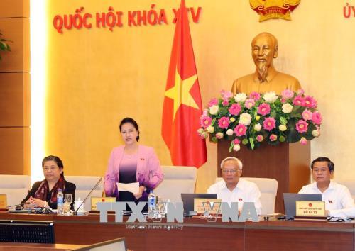 Bế mạc Phiên họp thứ 25 của Ủy ban Thường vụ Quốc hội