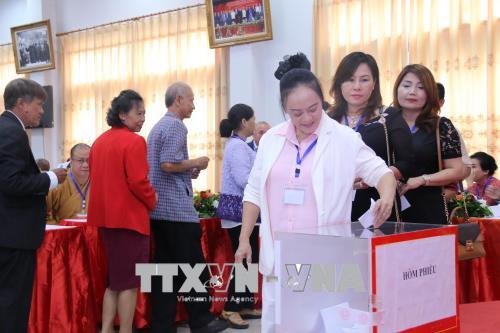 Hội người Việt Nam tại thủ đô Viêng Chăn tổ chức thành công Đại hội đại biểu khóa X