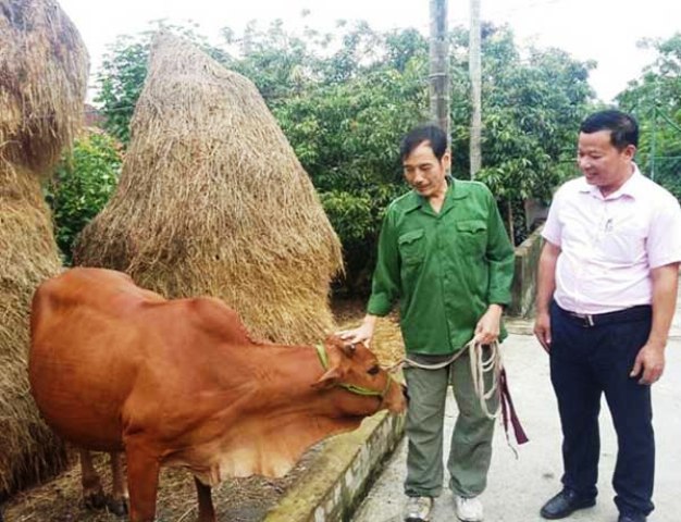 Những người lính ở Nam Đàn Nghệ An trên mặt trận giảm nghèo