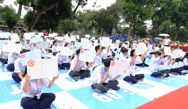 Hơn 1 000 đoàn viên thanh niên tham gia Hội khỏe thanh niên Thủ đô năm 2018