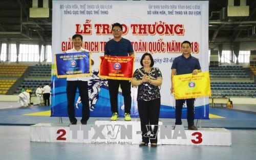 Thành phố Hồ Chí Minh Nhất toàn đoàn Giải vô địch trẻ Judo toàn quốc năm 2018