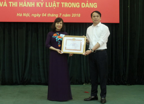 Thi tìm hiểu về công tác kiểm tra, giám sát và thi hành kỉ luật trong Đảng