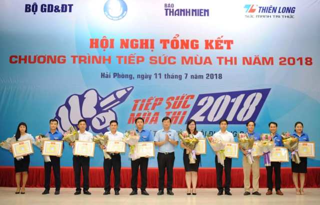 Chương trình “Tiếp sức mùa thi” 2018 Hỗ trợ cho gần 38 nghìn thí sinh có hoàn cảnh khó khăn