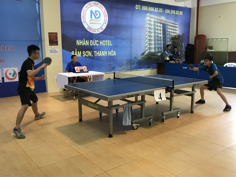 250 vận động viên tham gia Giải vô địch bóng bàn thiếu niên, nhi đồng Thủ đô