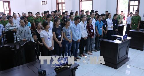 Đồng Nai Xét xử 20 bị cáo về tội gây rối trật tự nơi công cộng