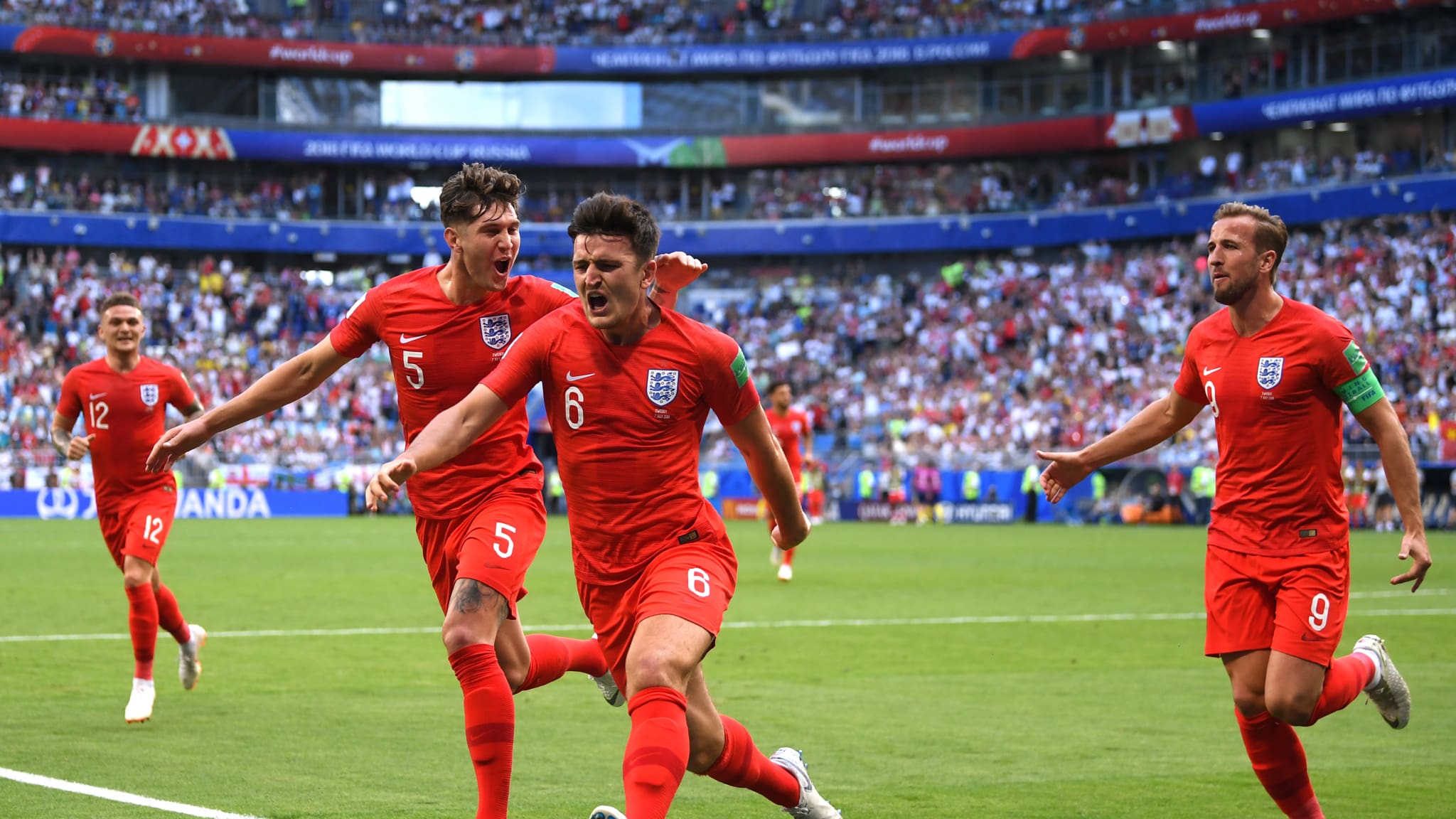 “Sư tử” Anh hùng dũng tiến vào bán kết World Cup 2018
