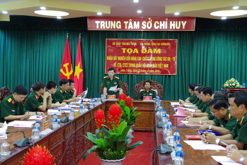 Nâng cao chất lượng công tác Kế hoạch – tổng hợp về Công tác Đảng, Công tác Chính trị