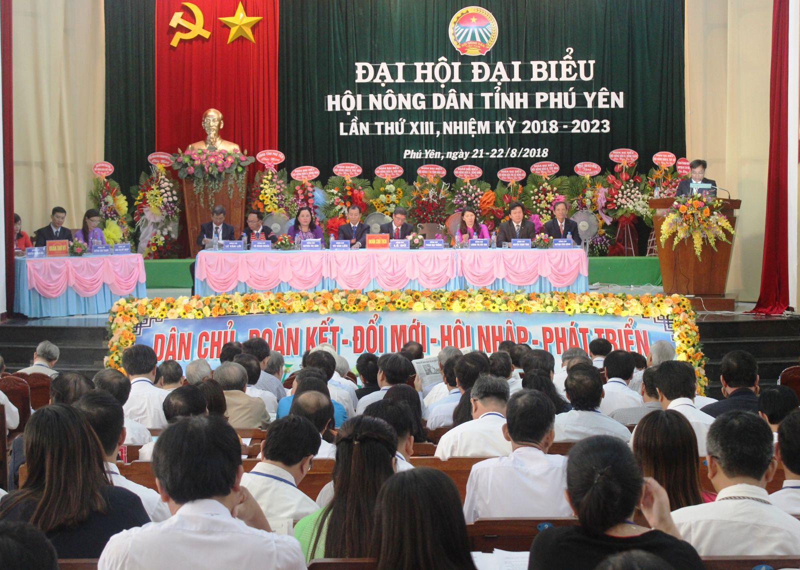 Khai mạc Đại hội đại biểu Hội Nông dân tỉnh Phú Yên lần thứ XIII