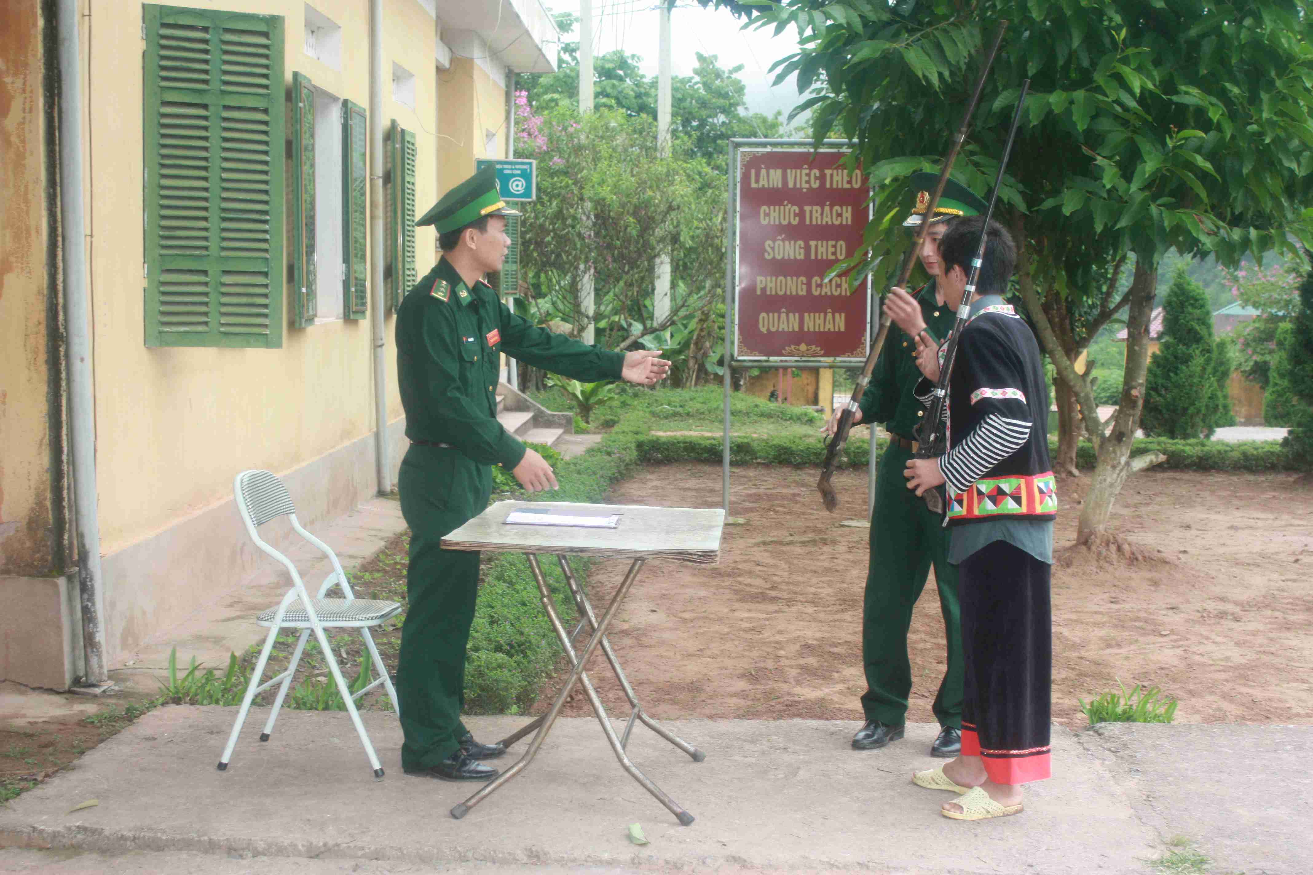Nậm Pồ Điện Biên  Nỗ lực quản lý, thu hồi vũ khí, vật liệu nổ