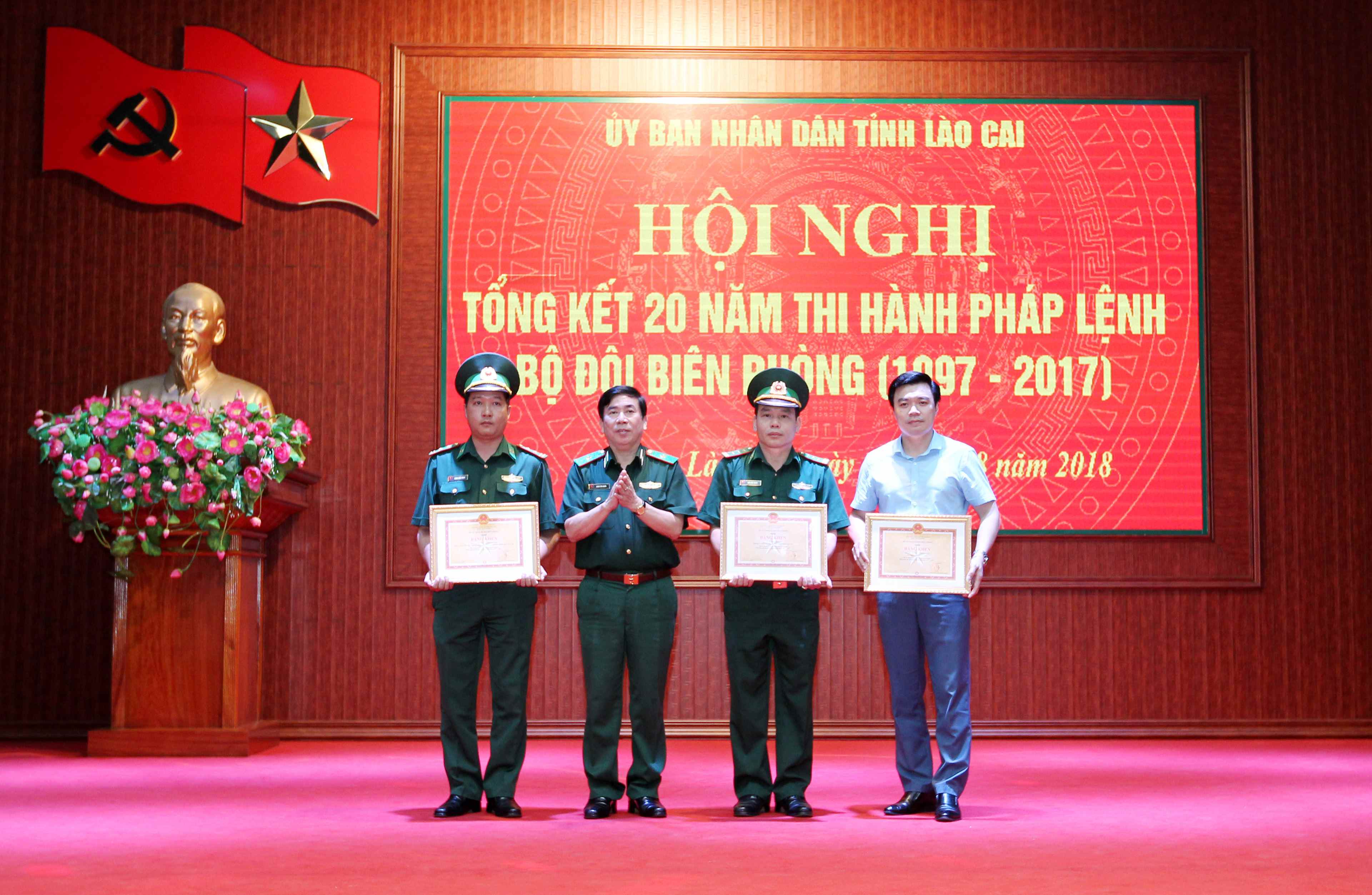 Lào Cai tổng kết 20 năm thi hành Pháp lệnh Bộ đội Biên phòng