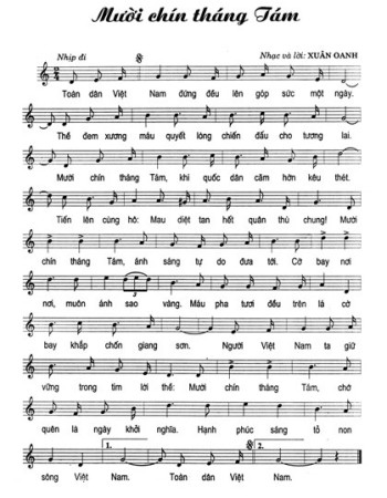 “ Mười chín tháng Tám” sống mãi với thời gian