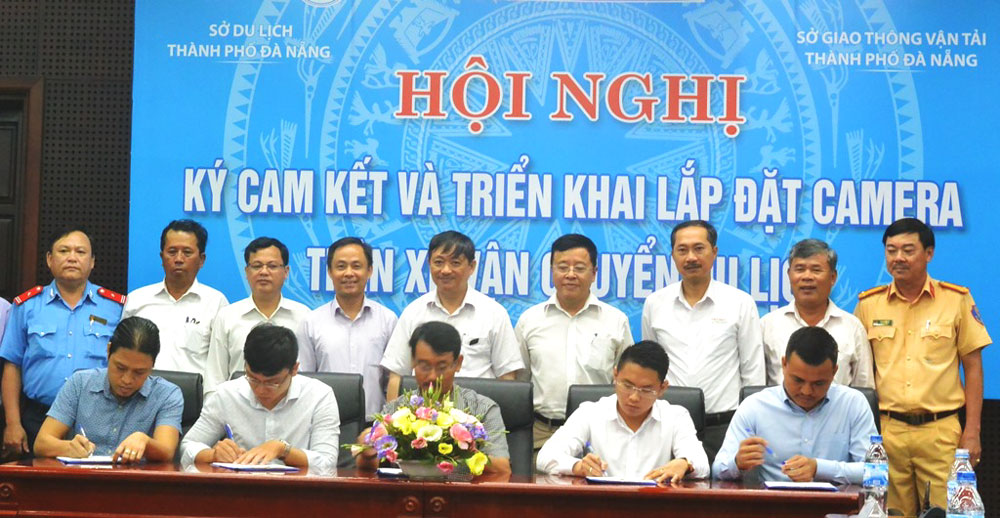 40 đơn vị lữ hành tại Đà Nẵng cam kết lắp camera trên xe du lịch