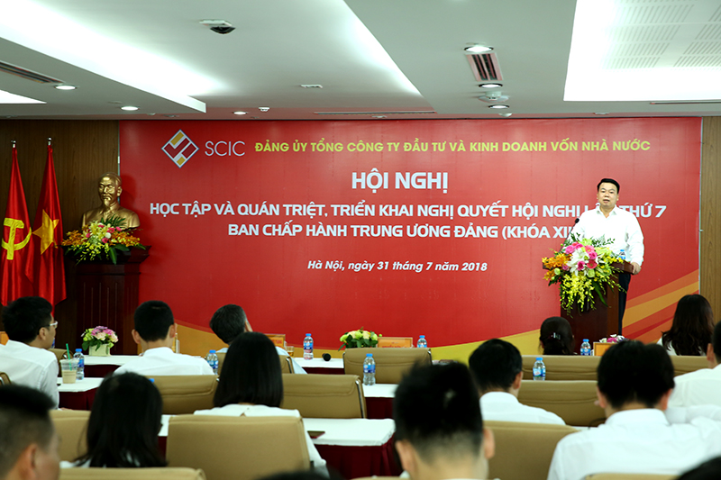Đảng bộ SCIC triển khai thực hiện Nghị quyết Trung ương 7 khóa XII
