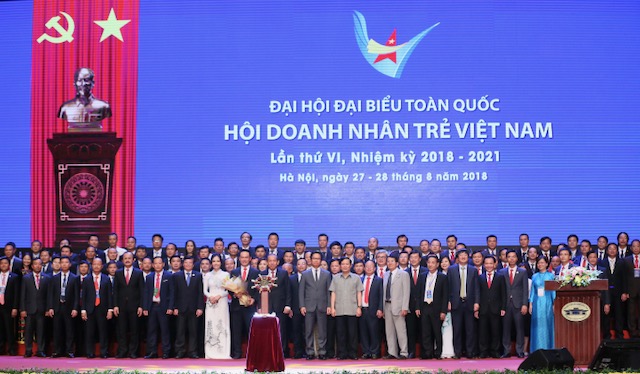 Hội Doanh nhân trẻ Việt Nam  Tiên phong đổi mới - Kiến tạo giá trị