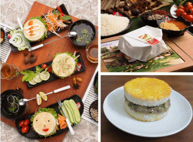 Nhãn hàng thức ăn chế biến sẵn Vietmac phân phối rộng trong hệ thống siêu thị, cửa hàng tiện lợi
