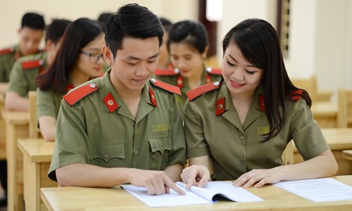 Các trường CAND công bố điểm trúng tuyển đại học 2018