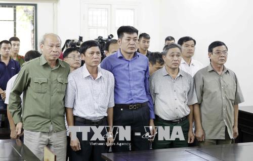 Giảm án cho 9 bị cáo trong vụ vi phạm trong quản lý đất đai ở Đồng Tâm Hà Nội