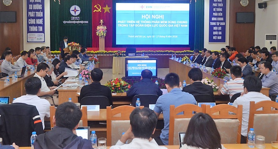 Phát triển hệ thống phần mềm dùng chung trong toàn EVN