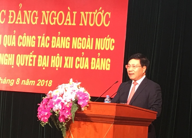 Công tác Đảng ngoài nước phải làm tốt hơn nữa việc dự báo, tham mưu