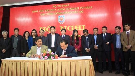Ngành Tư pháp đẩy mạnh tổ chức thực hiện các phong trào thi đua