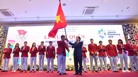 Đoàn Thể thao Việt Nam xuất quân tham dự ASIAD 18