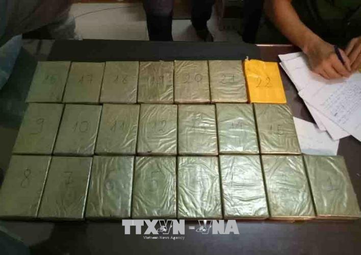 Đắk Lắk Bắt giữ vụ vận chuyển 22 bánh heroin