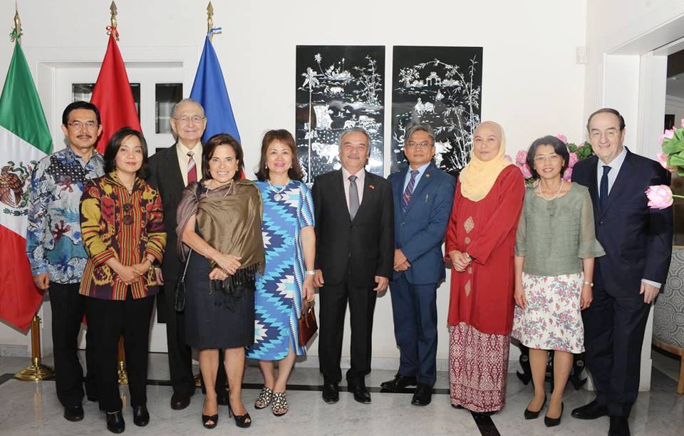 Kỷ niệm 23 năm Việt Nam gia nhập ASEAN tại Mexico