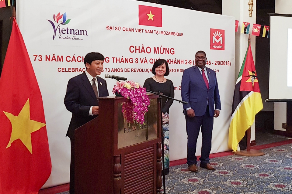 Kỷ niệm 73 năm Cách mạng tháng Tám và Quốc khánh 2 9 tại Mozambique