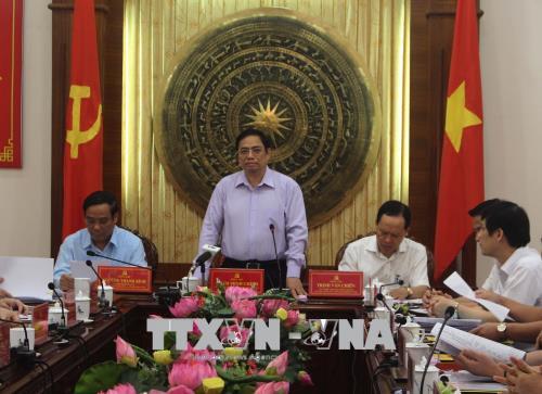Đồng chí Phạm Minh Chính Thanh Hóa cần khai thác, sử dụng hiệu quả nguồn lực con người