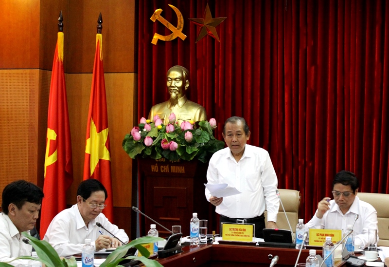 Phó Thủ tướng Trương Hòa Bình Xác định rõ chế độ trách nhiệm theo các nghị quyết của Đảng