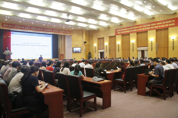 Từ ngày 6 9 sẽ sử dụng văn bản điện tử có xác thực chữ ký số trên hệ thống quản lý văn bản