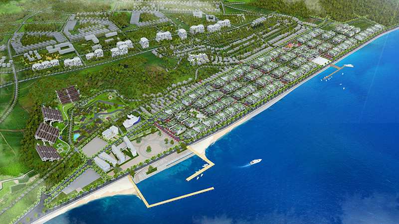 Công ty TNHH Đầu tư và Xây dựng Trường Phúc Hải khắc phục khó khăn để hoàn thành Dự án lấn biển