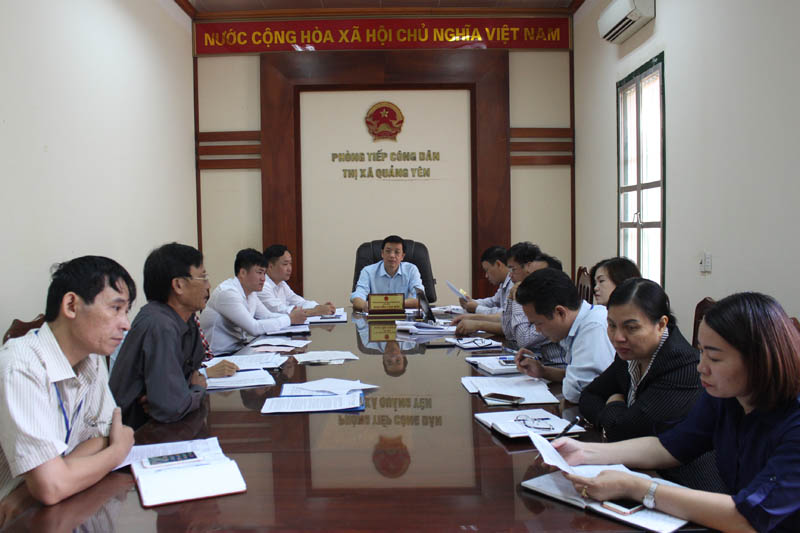 Chấn chỉnh công tác tiếp công dân