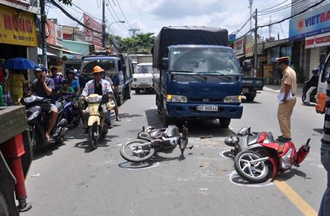 Tháng 8 Tai nạn giao thông tăng cả 3 tiêu chí