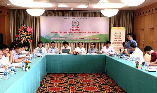 Thượng tôn pháp luật trong thời đại cách mạng 4 0