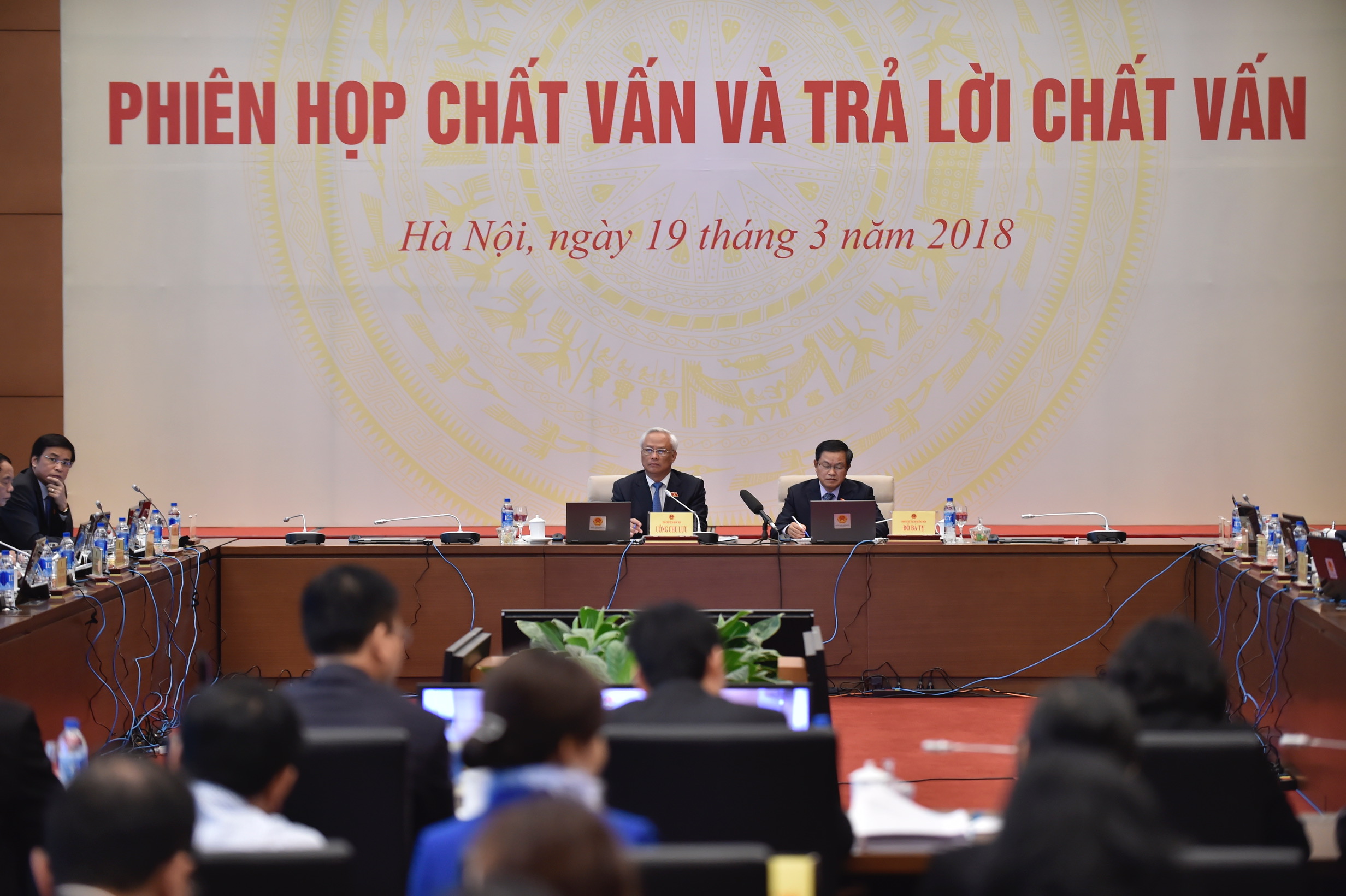 Chuẩn bị báo cáo về công tác tư pháp, phòng, chống tham nhũng