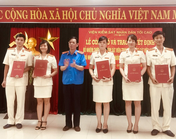 Ngành Kiểm sát tập trung kiện toàn, tinh gọn tổ chức bộ máy các cấp