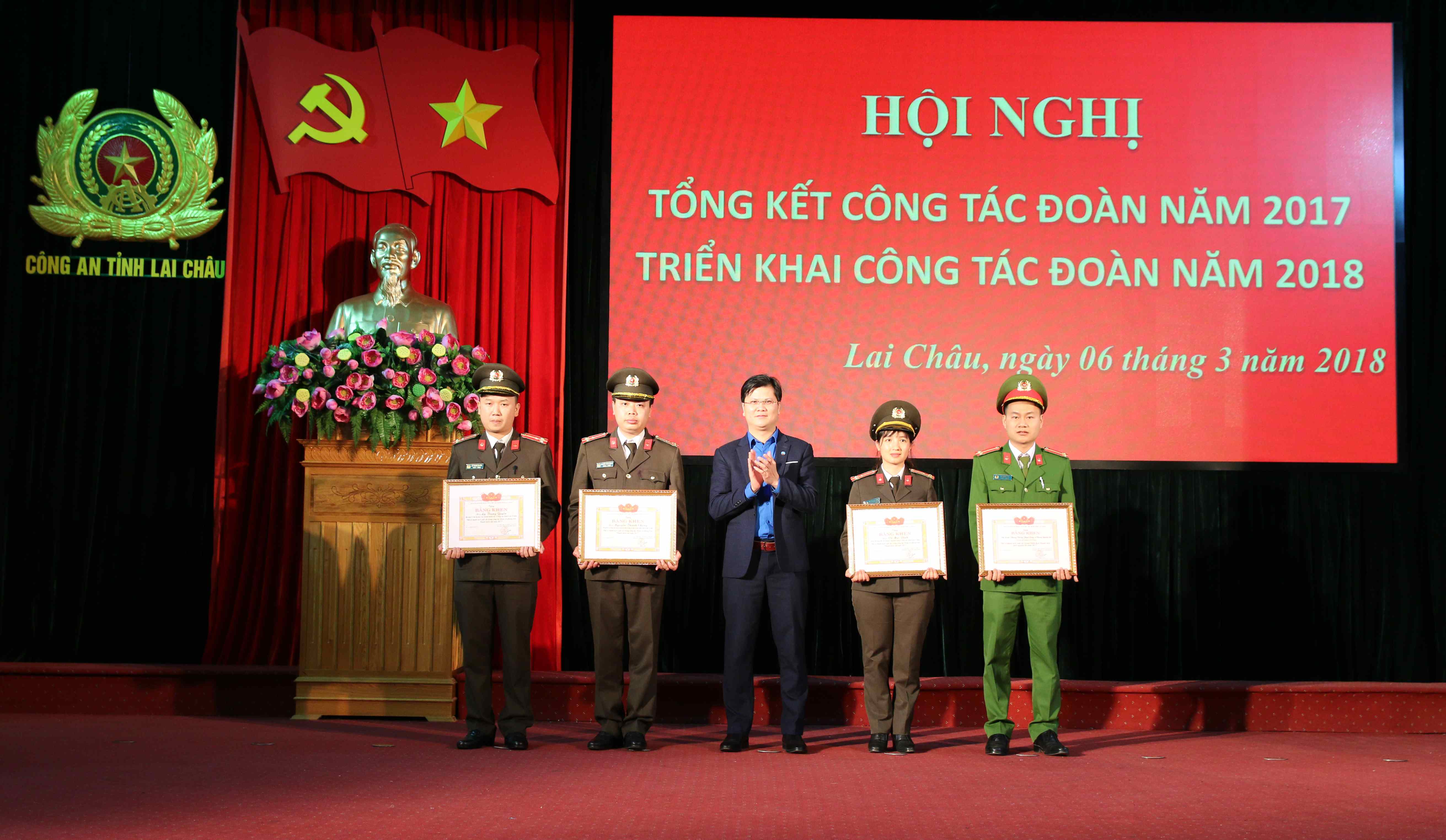 Tuổi trẻ Công an tỉnh Lai Châu học và làm theo 6 điều Bác dạy