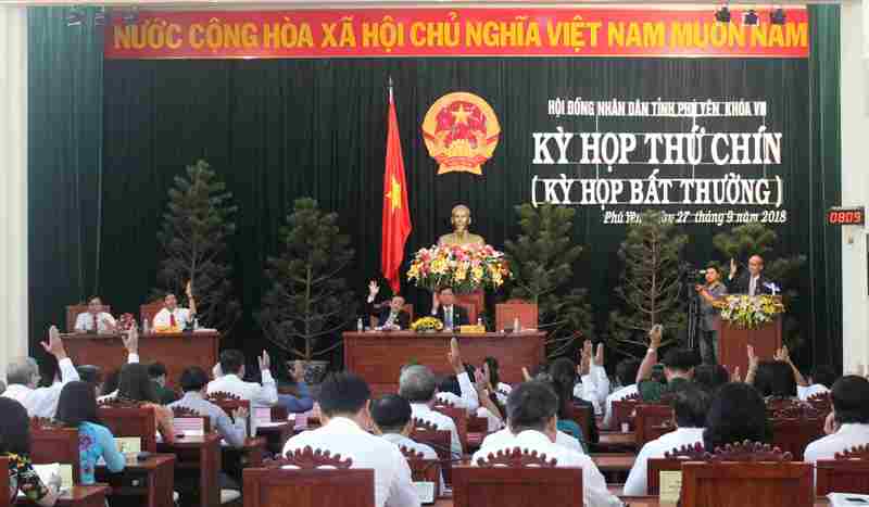 Phú Yên Khai mạc kỳ họp thứ 9, Hội đồng nhân dân khóa VII ​