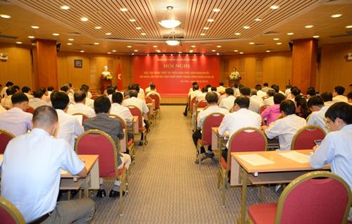 Cục Đăng kiểm Việt Nam Học tập, quán triệt Nghị quyết Hội nghị Trung ương 7 khóa XII