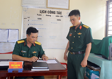 Người đại đội trưởng tận tụy, gương mẫu trong học tập và làm theo Bác