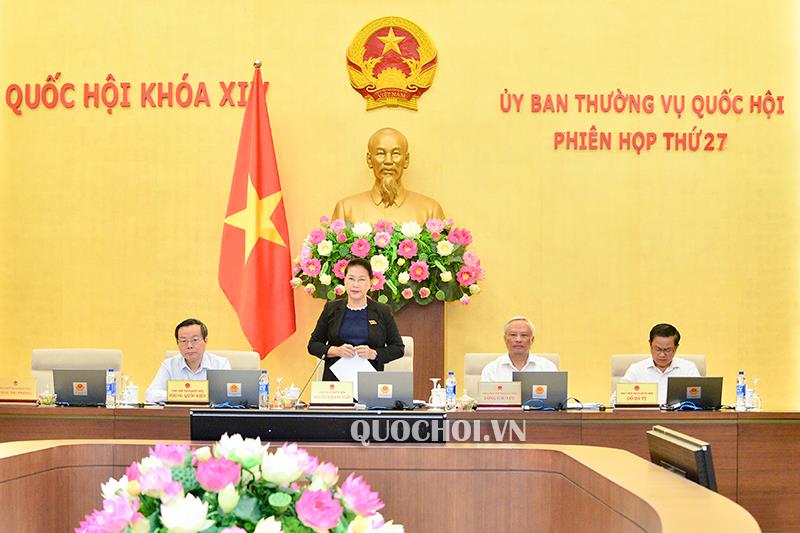 Ủy ban Thường vụ Quốc hội sẽ xem xét, quyết định nhiều nội dung quan trọng