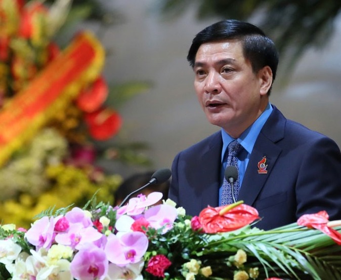 Đồng chí Bùi Văn Cường tái đắc cử Chủ tịch Tổng Liên đoàn Lao động Việt Nam