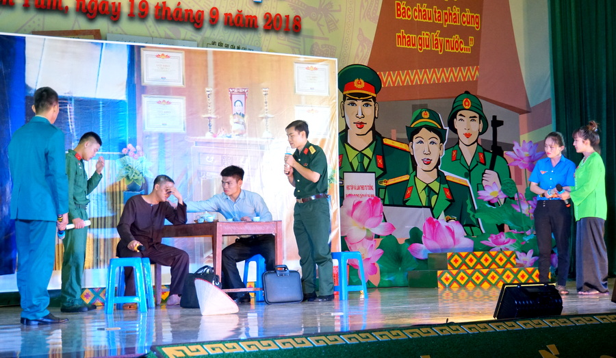 Sư đoàn 10 Quân đoàn 3 tổ chức Hội thi tuyên truyền, học tập và làm theo lời Bác Hồ dạy