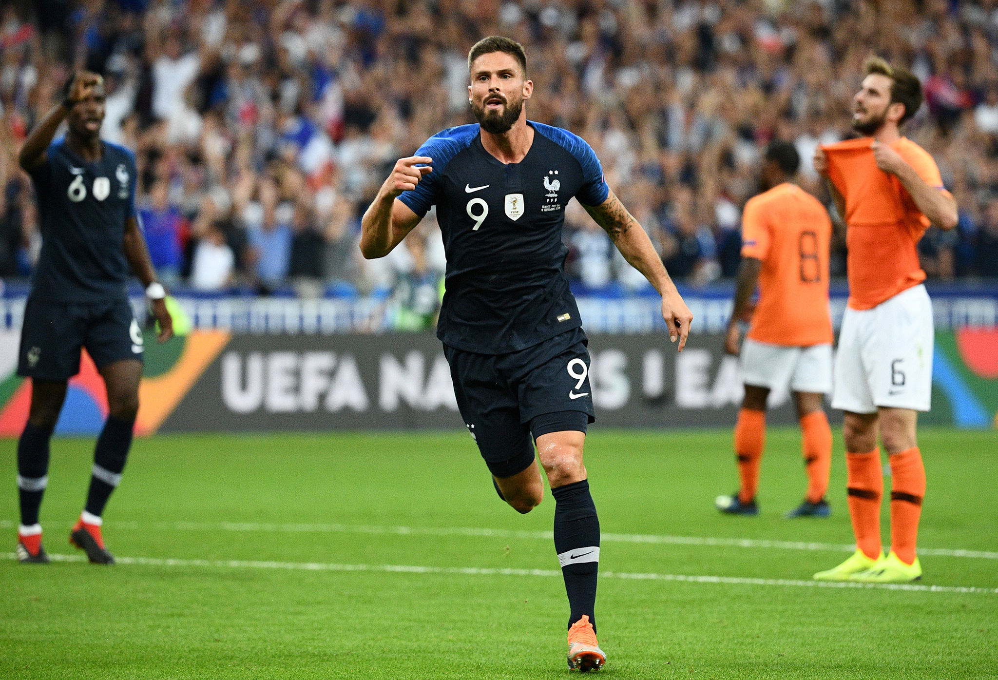 Giroud lập công, Pháp hạ Hà Lan tại Nations League